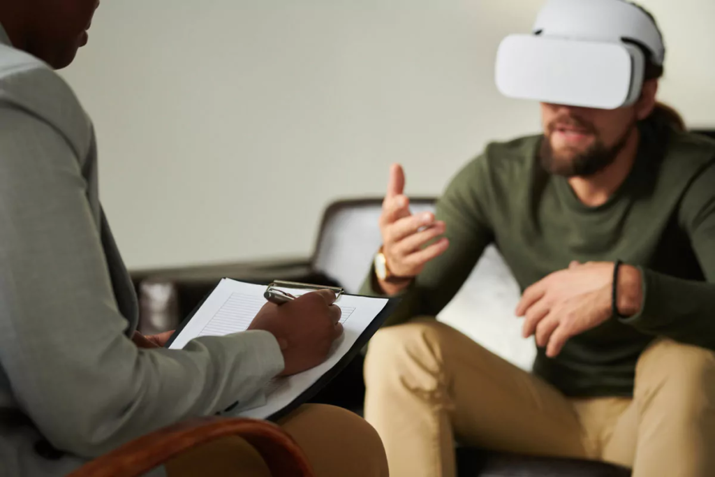 Stepping into the Light: Exploring Virtual Reality Therapy for Depression